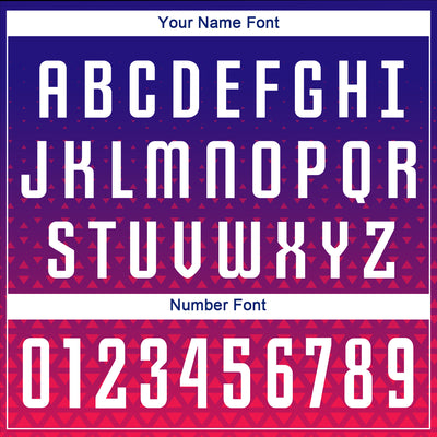 Custom Purple White-Hot Pink Sublimation Soccer Uniform Jersey