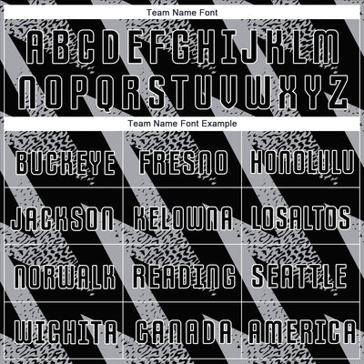 Custom Gray Black-White Sublimation Soccer Uniform Jersey