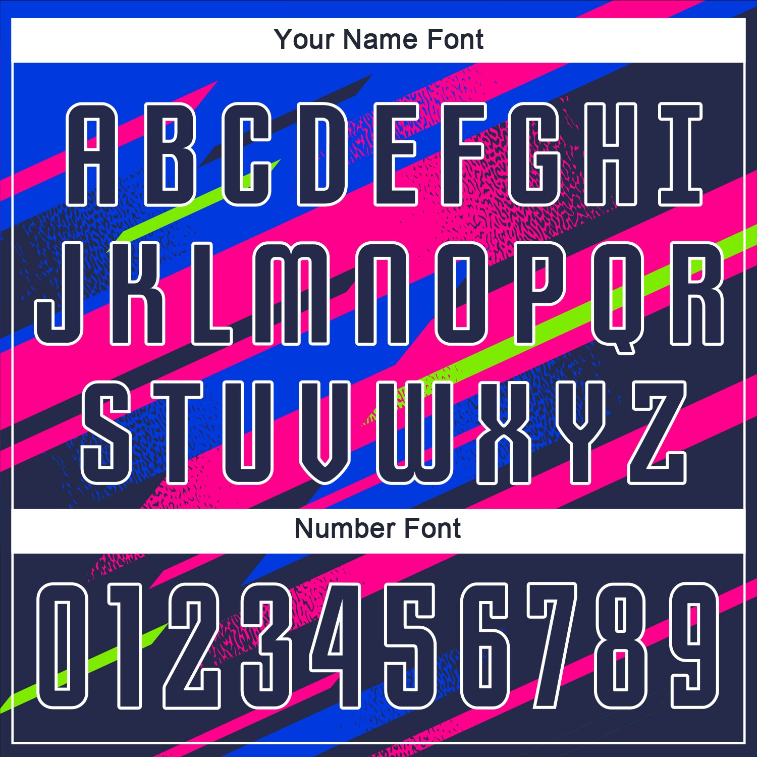 Custom Figure Navy Royal-Pink Sublimation Soccer Uniform Jersey