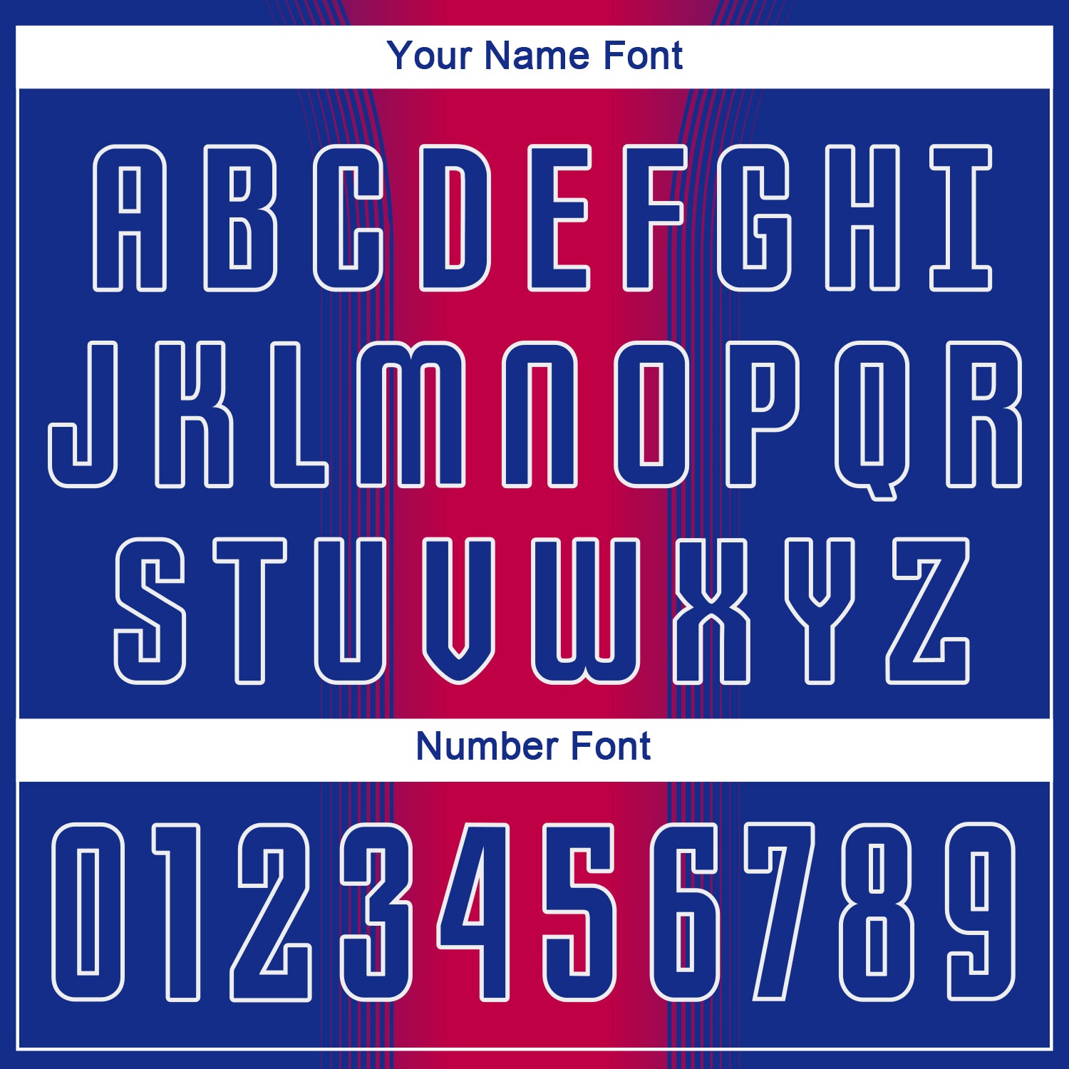 Custom Red Royal-White Sublimation Soccer Uniform Jersey