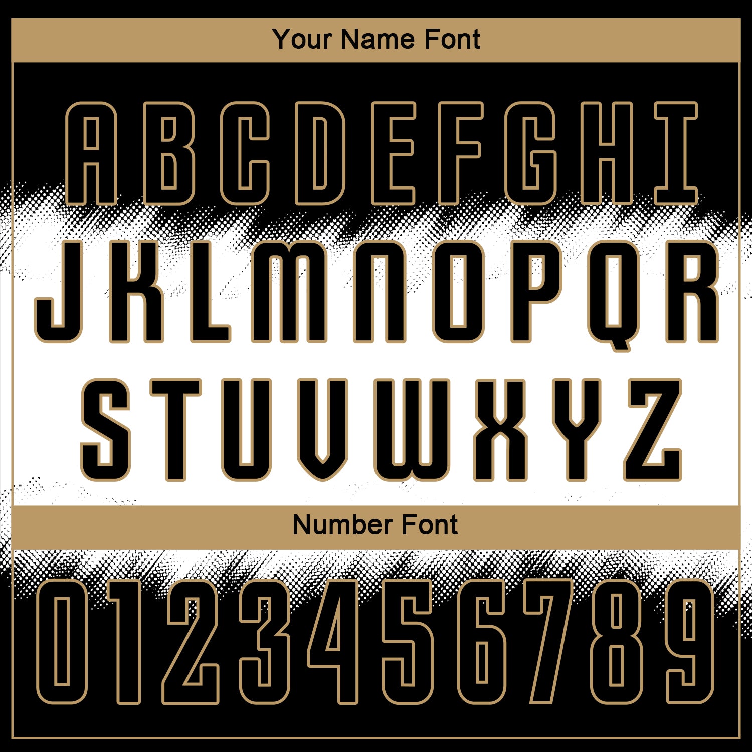 Custom Black Black-Old Gold Sublimation Soccer Uniform Jersey