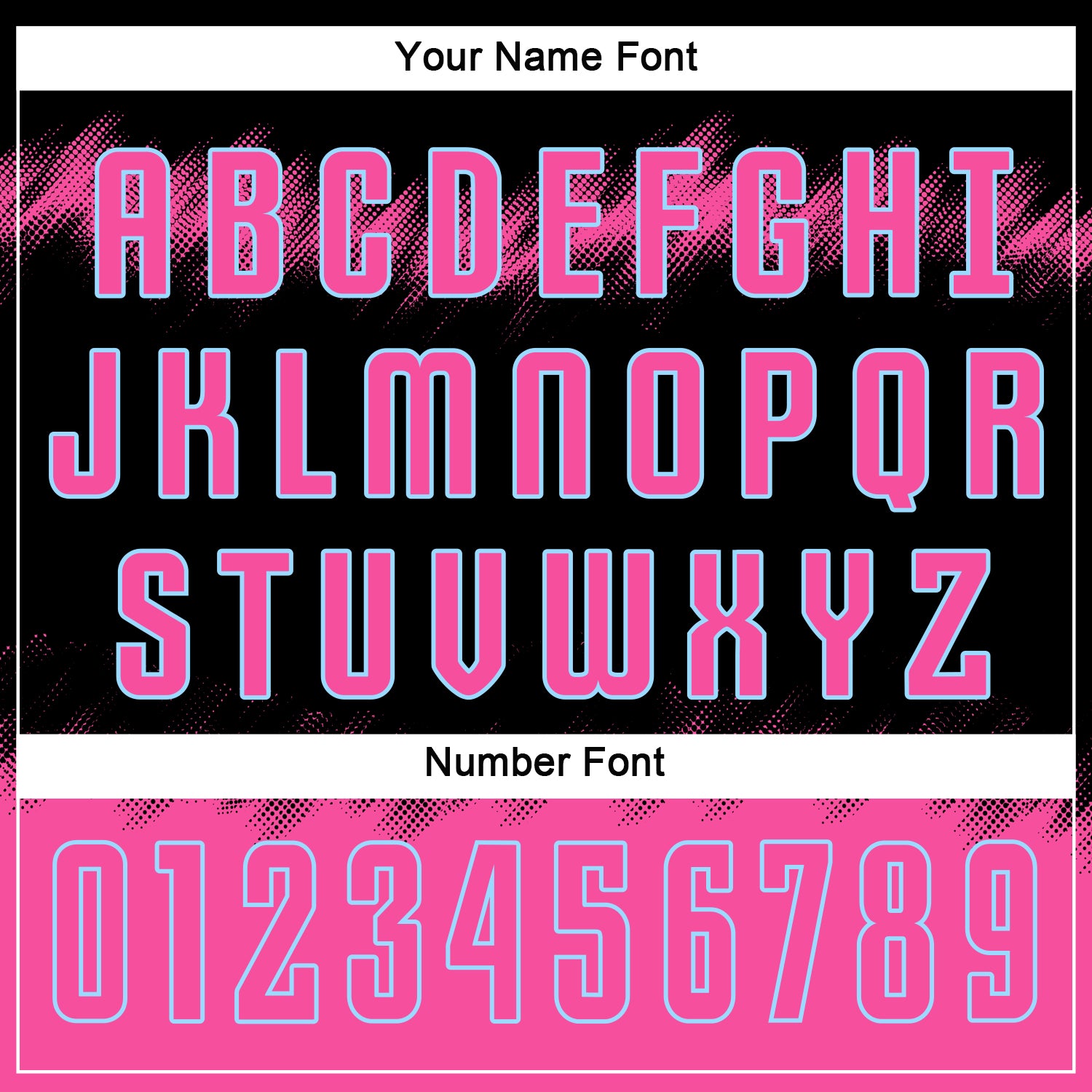 Custom Black Pink-Light Blue Sublimation Soccer Uniform Jersey