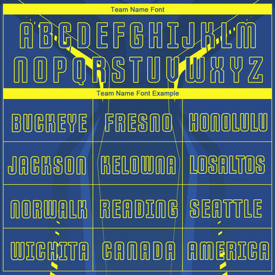 Custom US Navy Blue Gold Sublimation Soccer Uniform Jersey