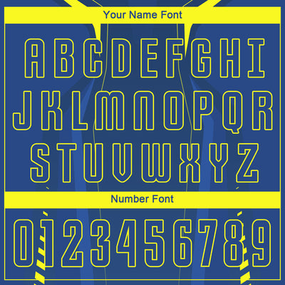 Custom US Navy Blue Gold Sublimation Soccer Uniform Jersey