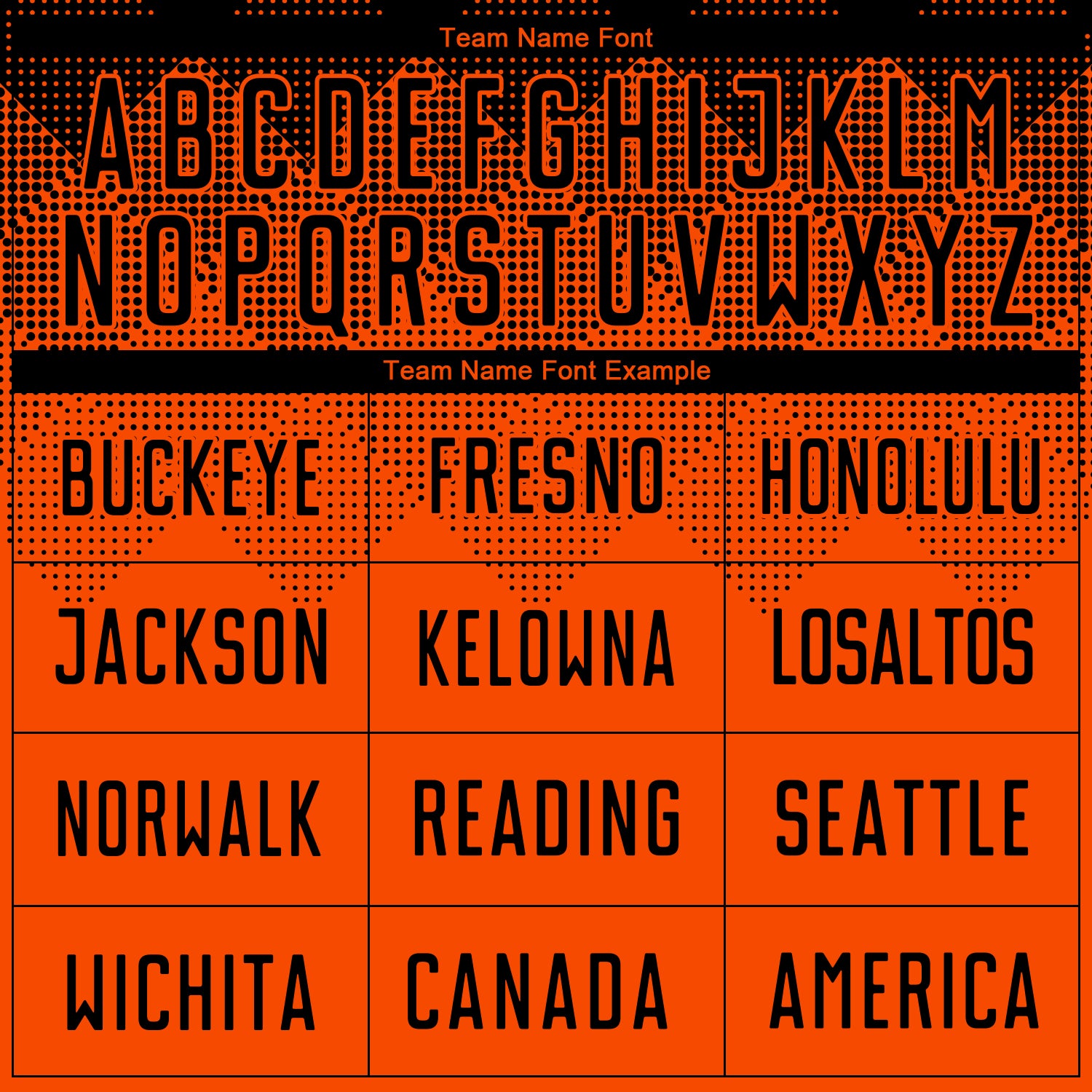 Custom Orange Black Gradient Square Shape Sublimation Soccer Uniform Jersey