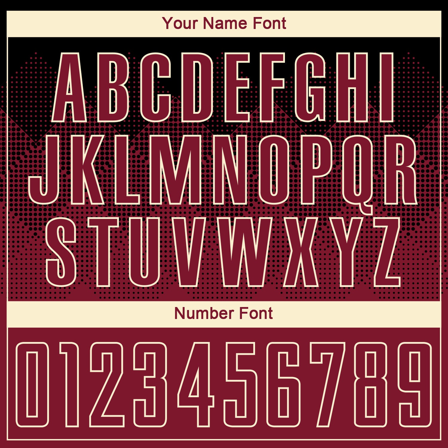 Custom Black Crimson-Cream Sublimation Soccer Uniform Jersey