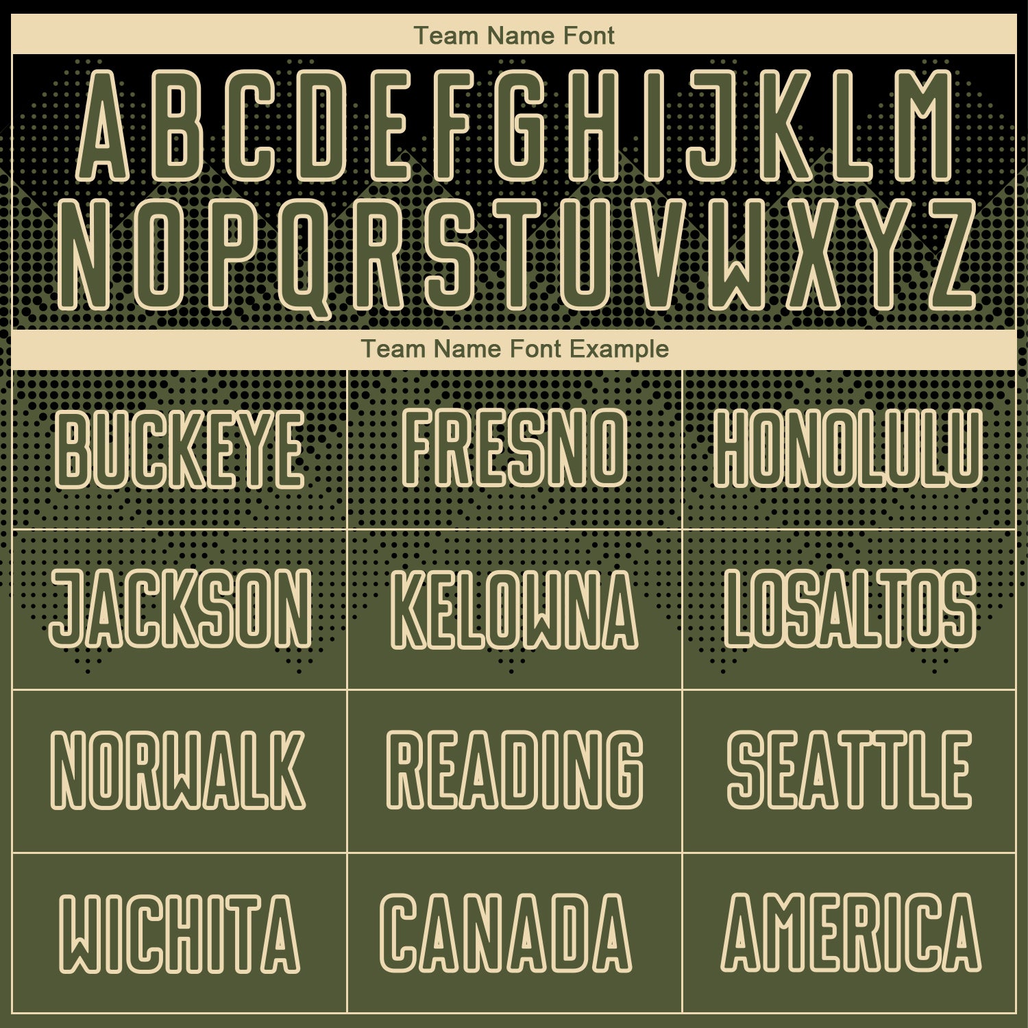 Custom Black Olive-Cream Sublimation Soccer Uniform Jersey