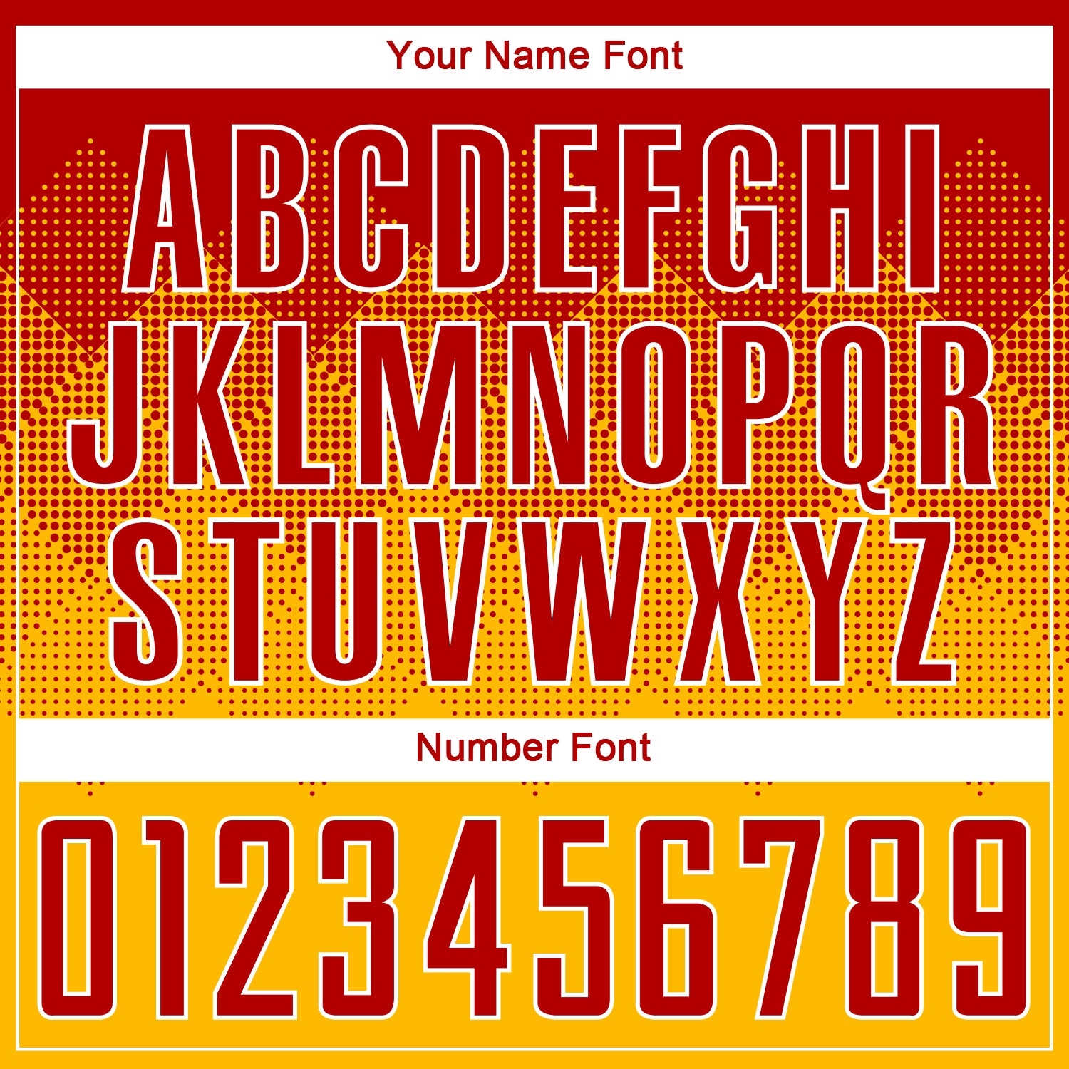 Custom Gold Red-White Sublimation Soccer Uniform Jersey