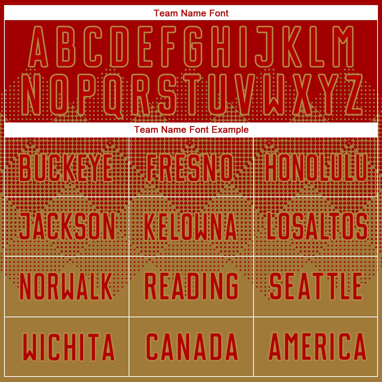 Custom Old Gold Red Sublimation Soccer Uniform Jersey