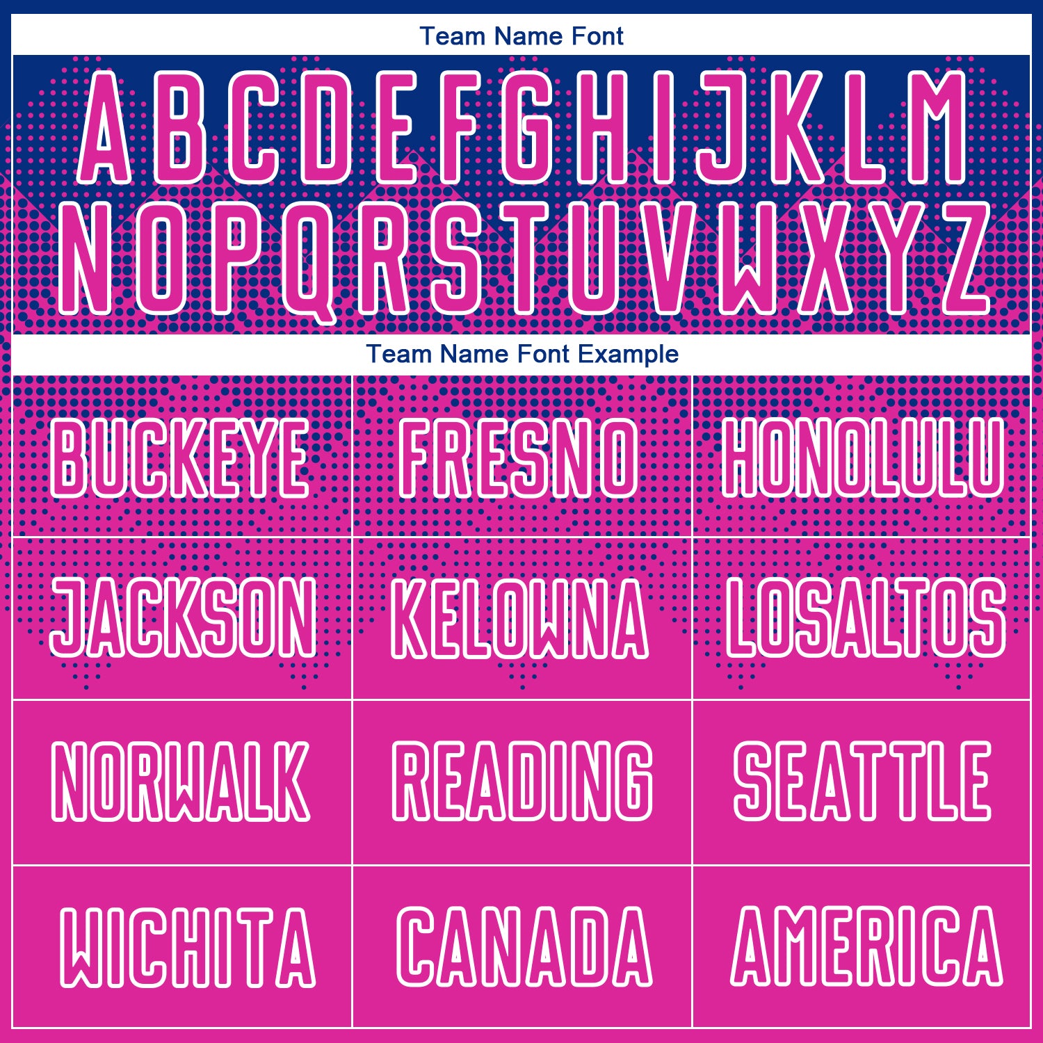 Custom Royal Deep Pink-White Sublimation Soccer Uniform Jersey