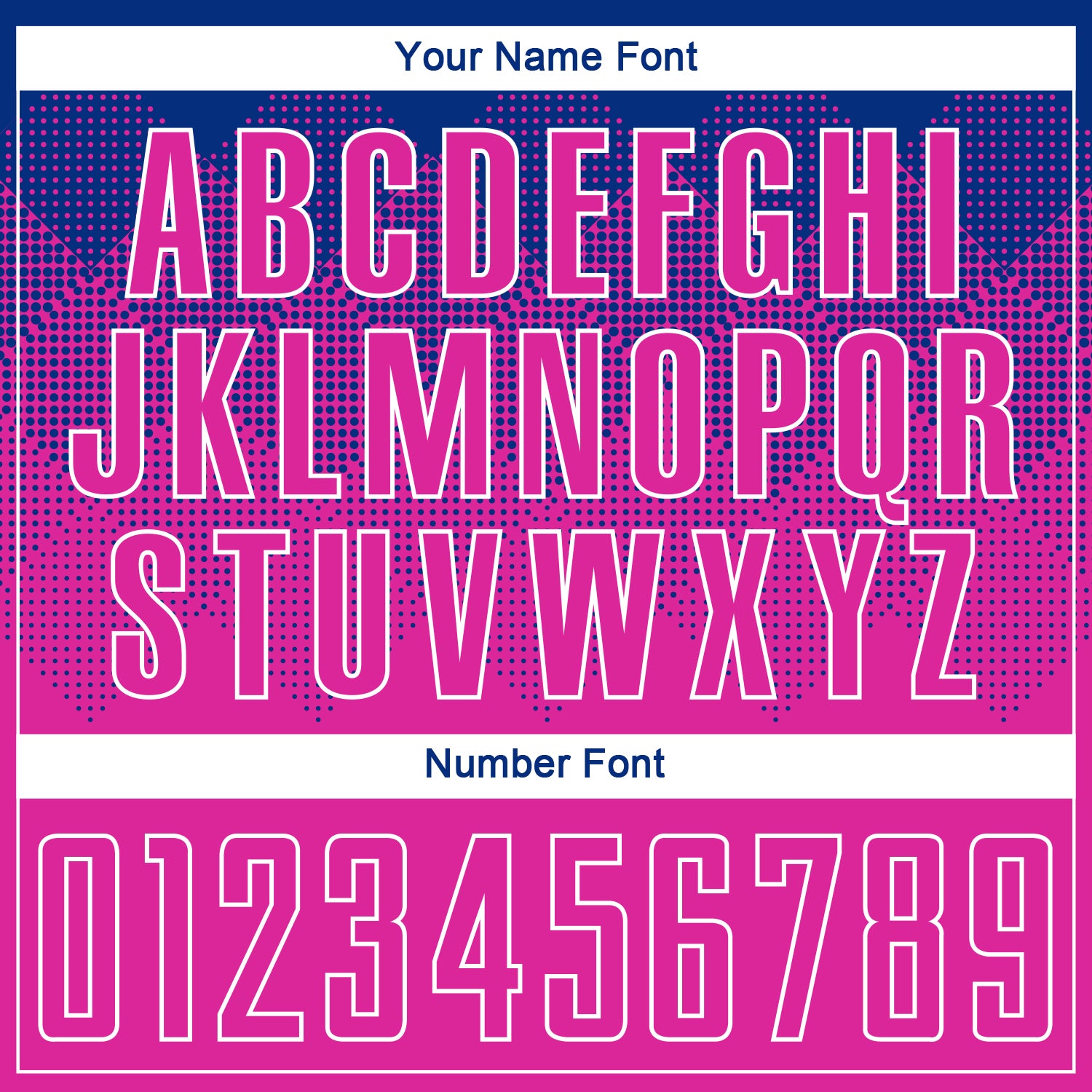 Custom Royal Deep Pink-White Sublimation Soccer Uniform Jersey