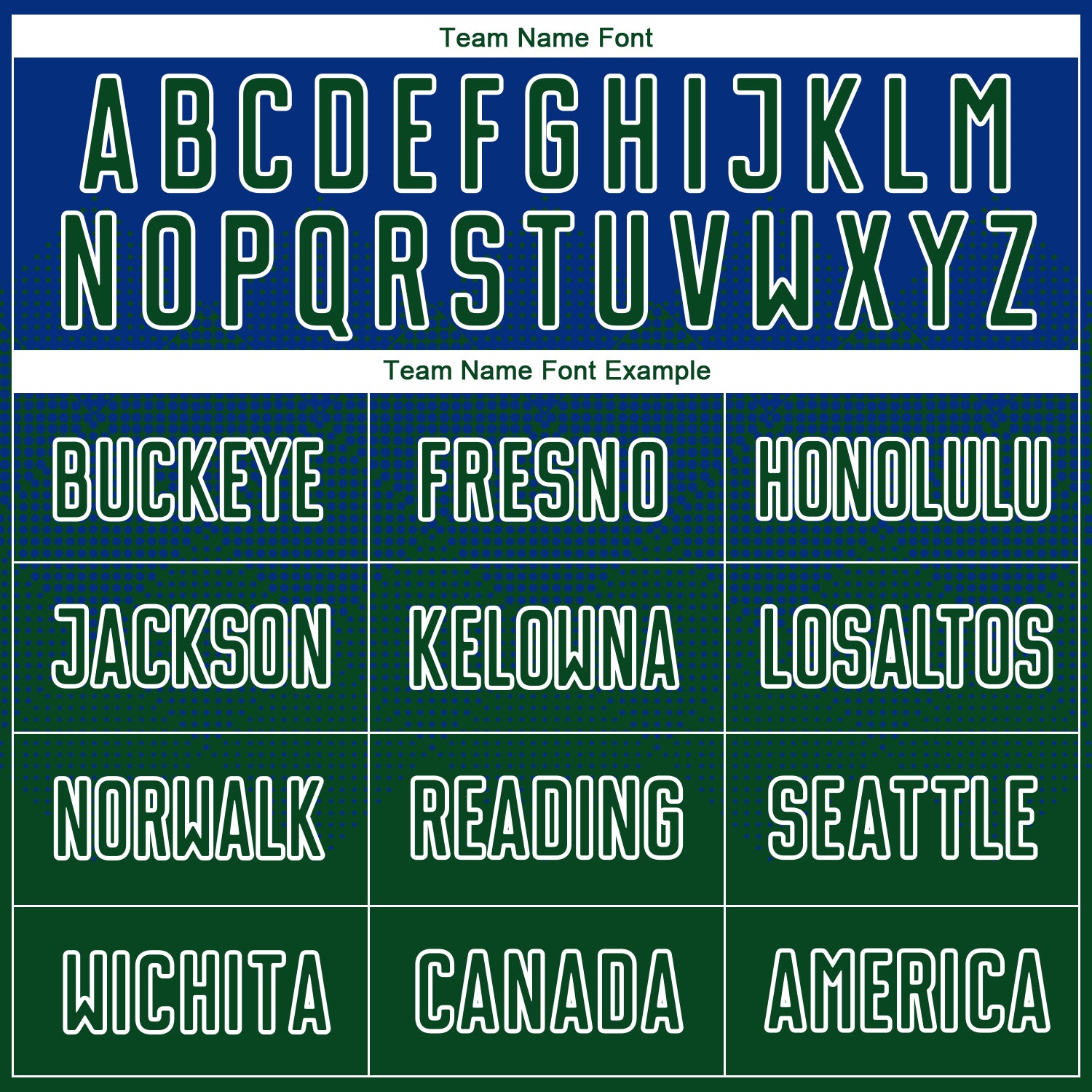 Custom Royal Green-White Sublimation Soccer Uniform Jersey