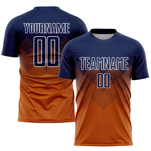 Custom Orange Texas Soccer Jerseys| Personalized Orange FC Shirts ...