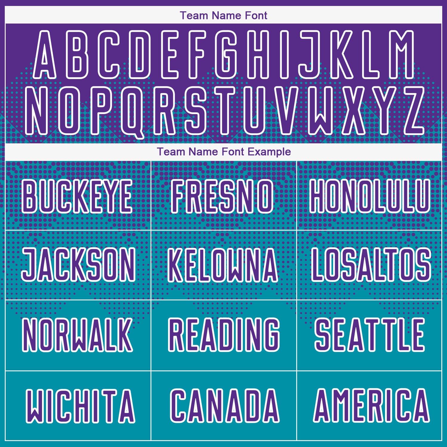 Custom Teal Purple-White Sublimation Soccer Uniform Jersey