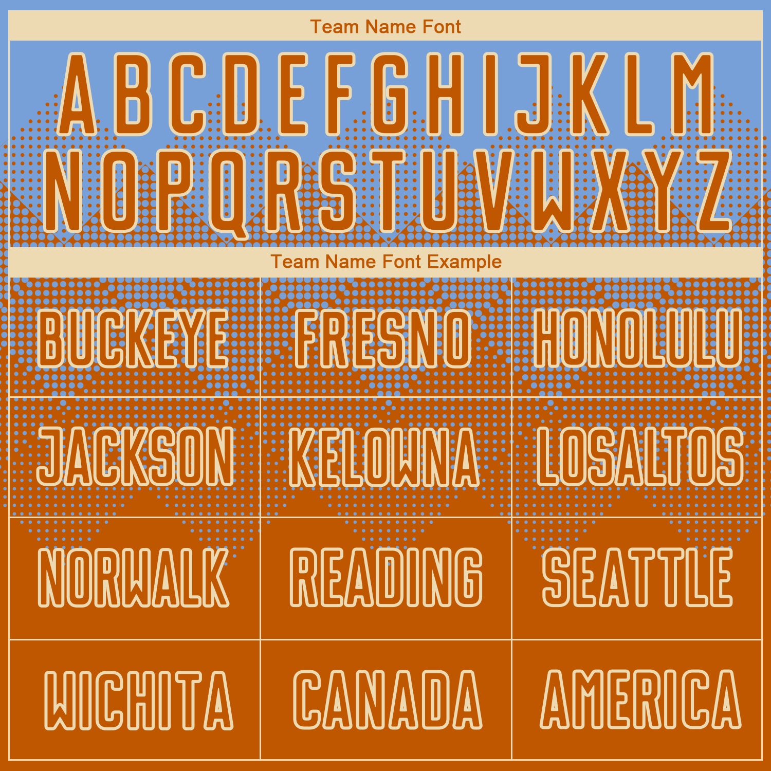 Custom Light Blue Texas Orange-Cream Sublimation Soccer Uniform Jersey