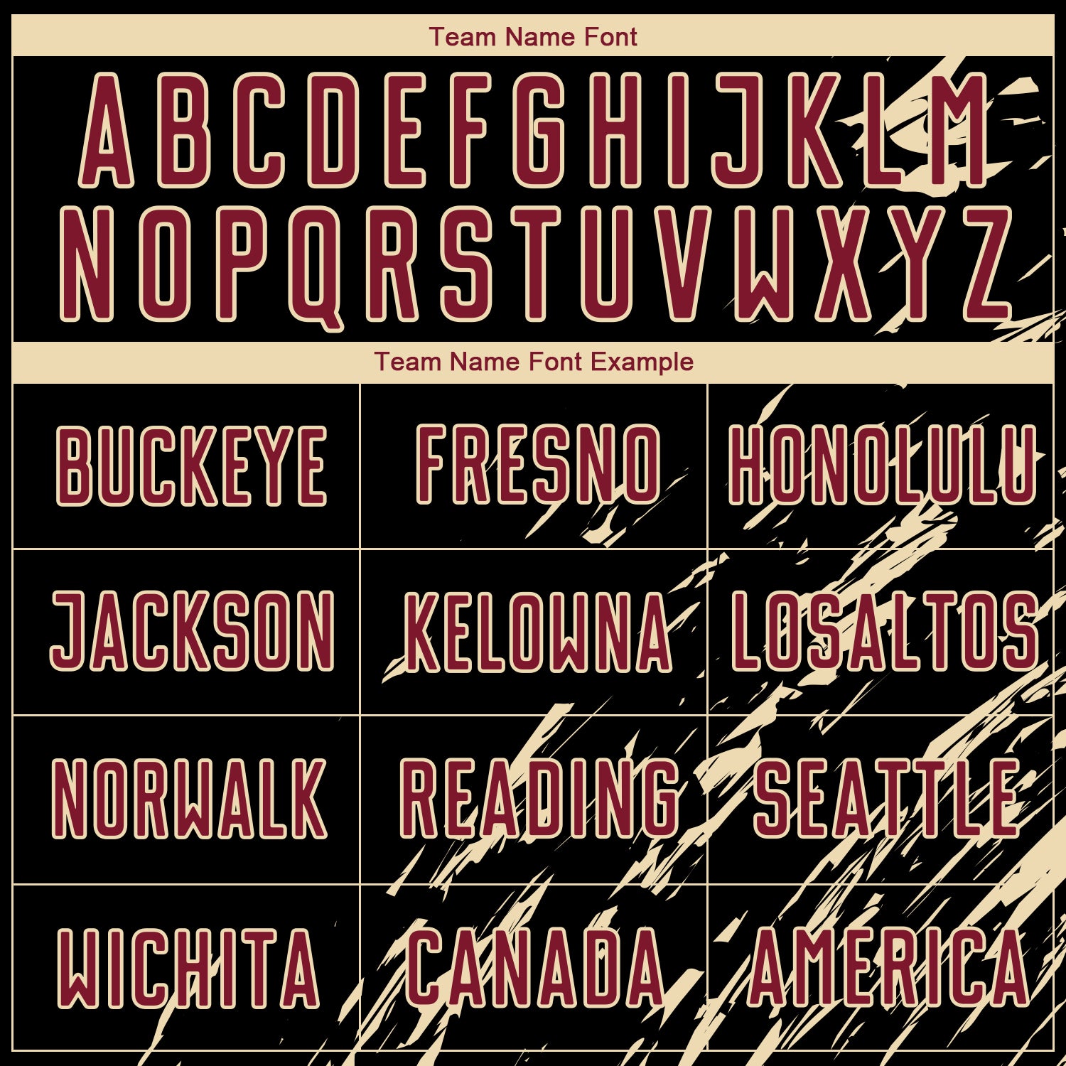 Custom Black Crimson-City Cream Sublimation Soccer Uniform Jersey