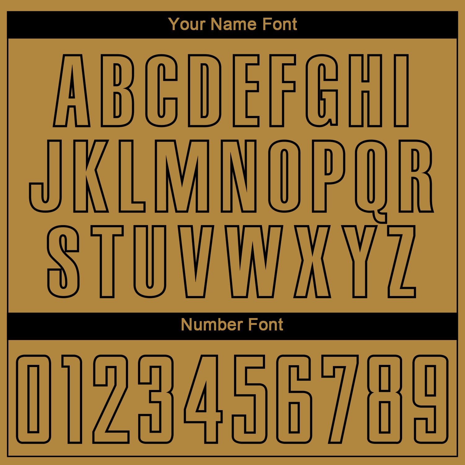 Custom Old Gold Black-White Sublimation Soccer Uniform Jersey