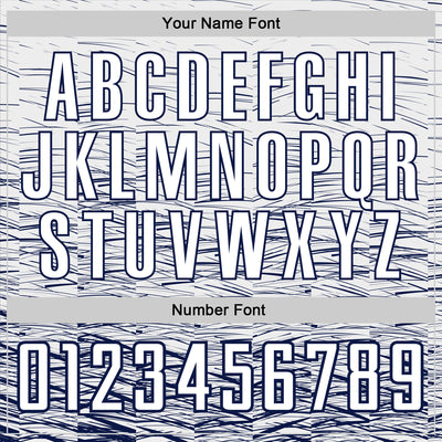 Custom Navy White Sublimation Soccer Uniform Jersey