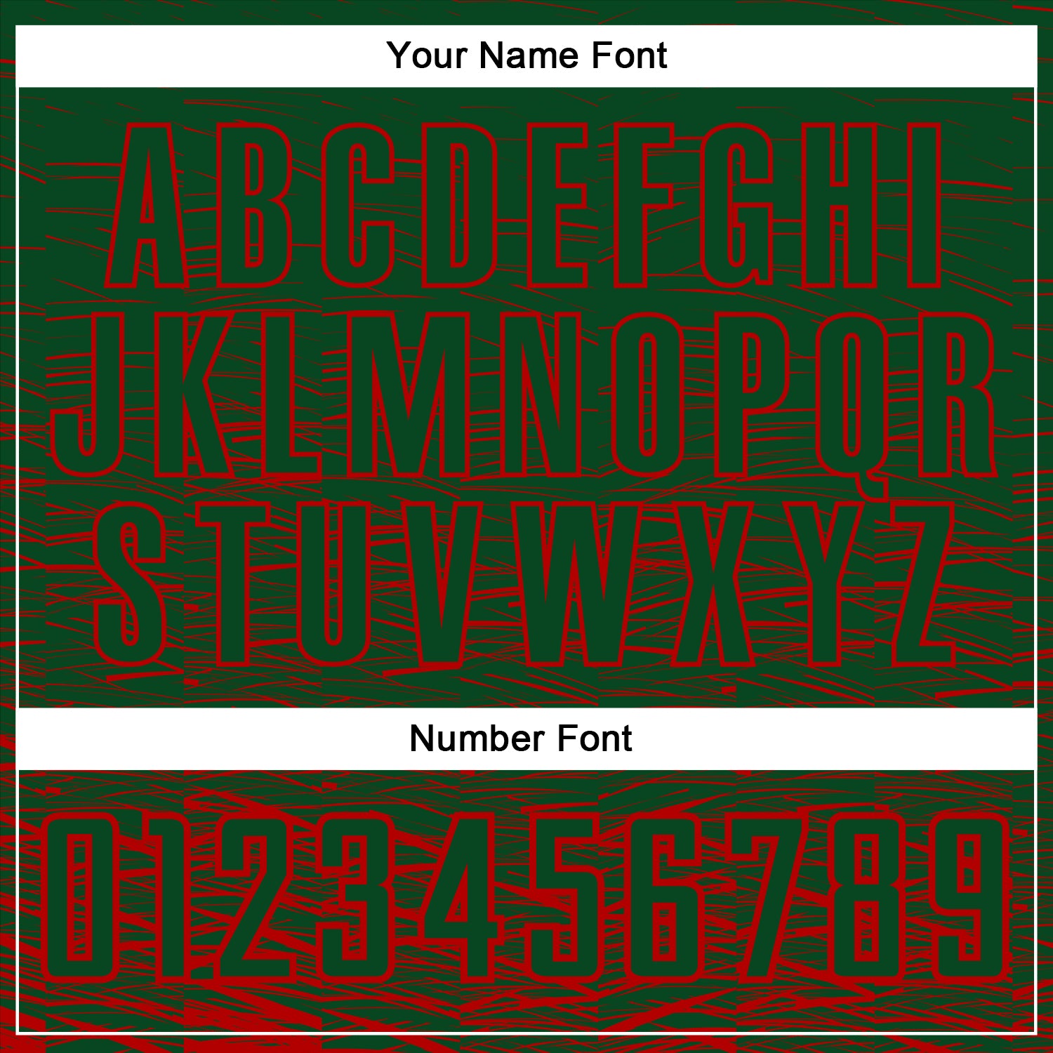 Custom Green Red Sublimation Soccer Uniform Jersey