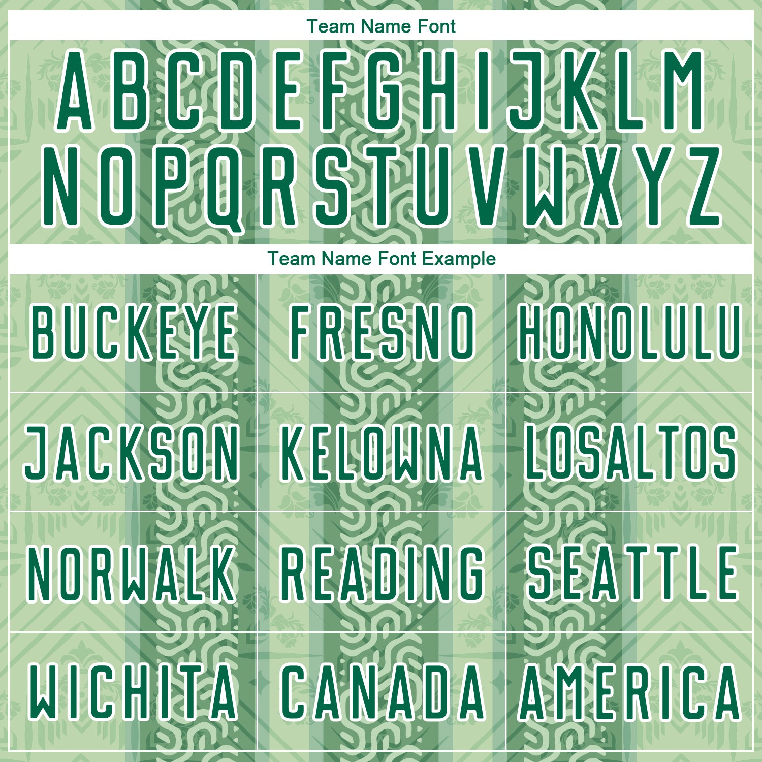 Custom Kelly Green Pea Green-White Ethnic Stripes Sublimation Soccer Uniform Jersey