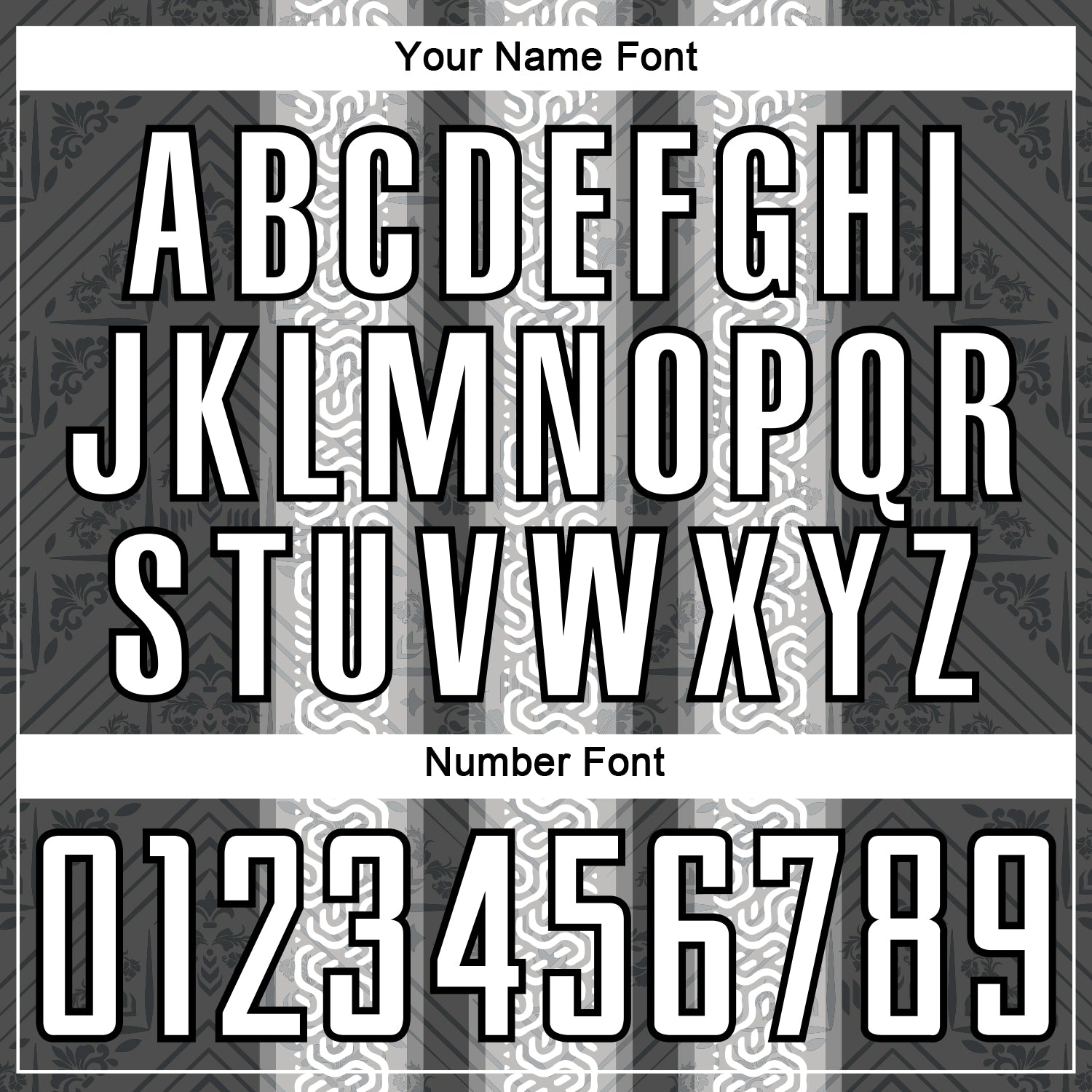 Custom Steel Gray White-Black Ethnic Stripes Sublimation Soccer Uniform Jersey