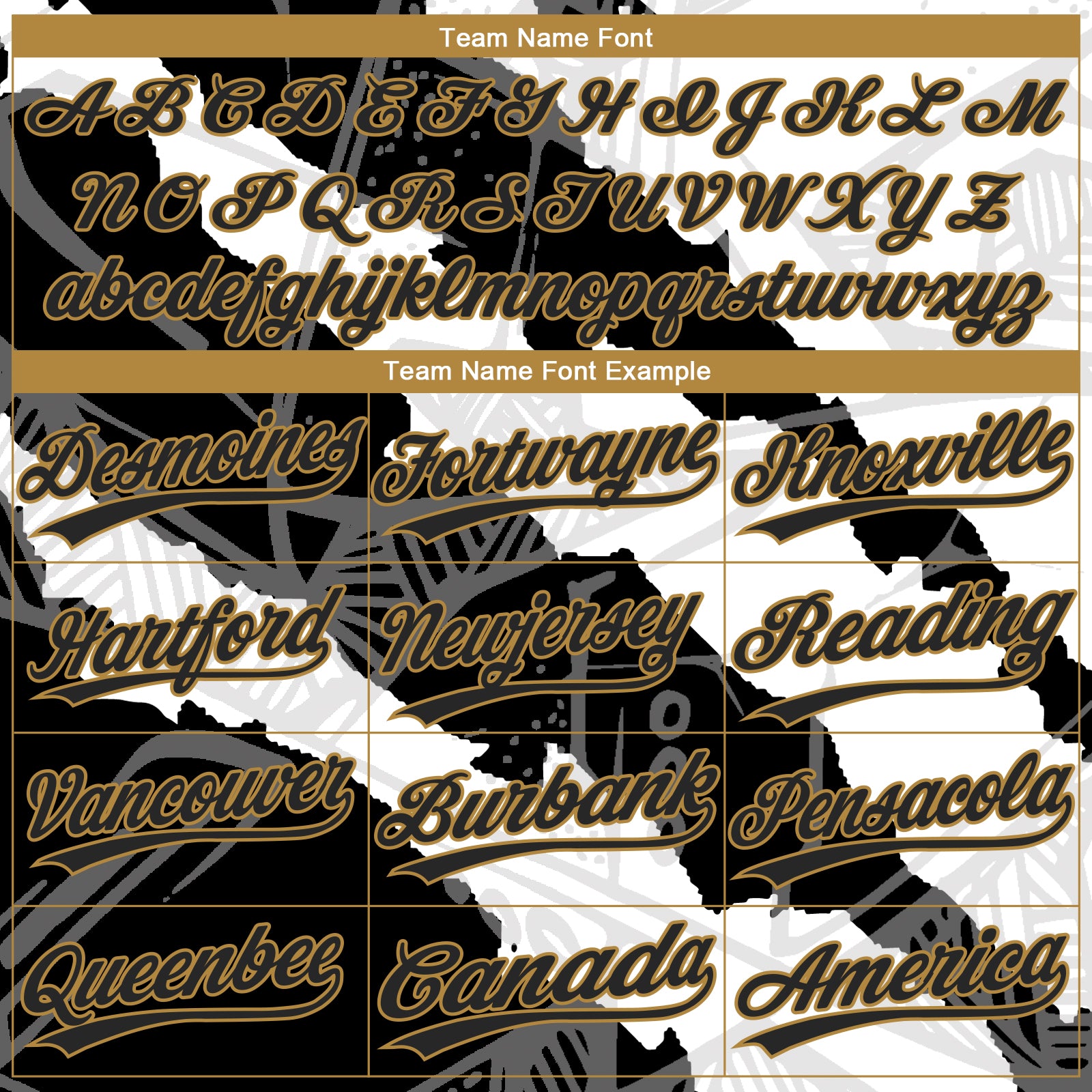 Custom Graffiti Pattern Black-Old Gold 3D Two-Button Unisex Softball Jersey Women's Size:S