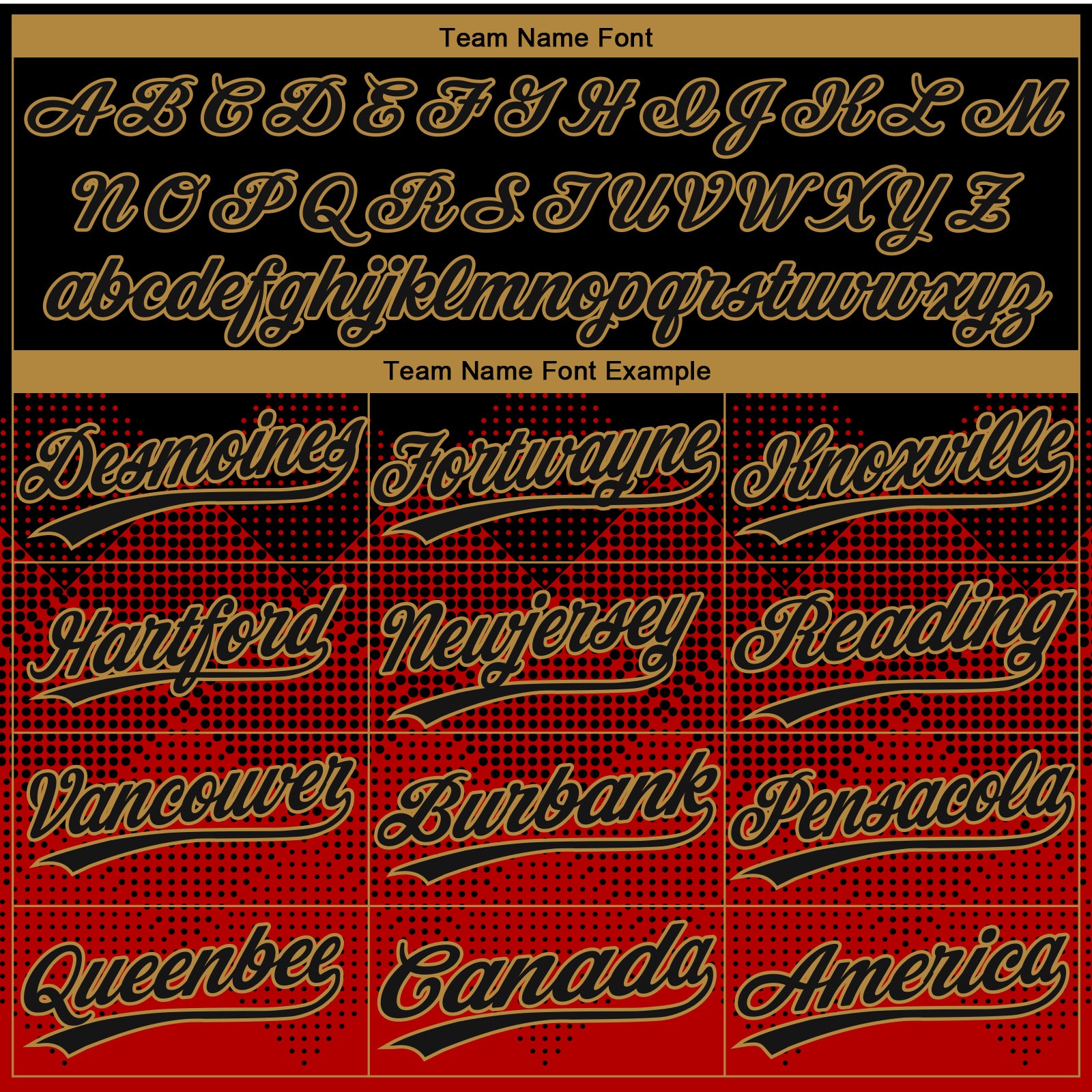 Custom Red Black-Old Gold 3D Pattern Gradient Square Shapes Two-Button Unisex Softball Jersey