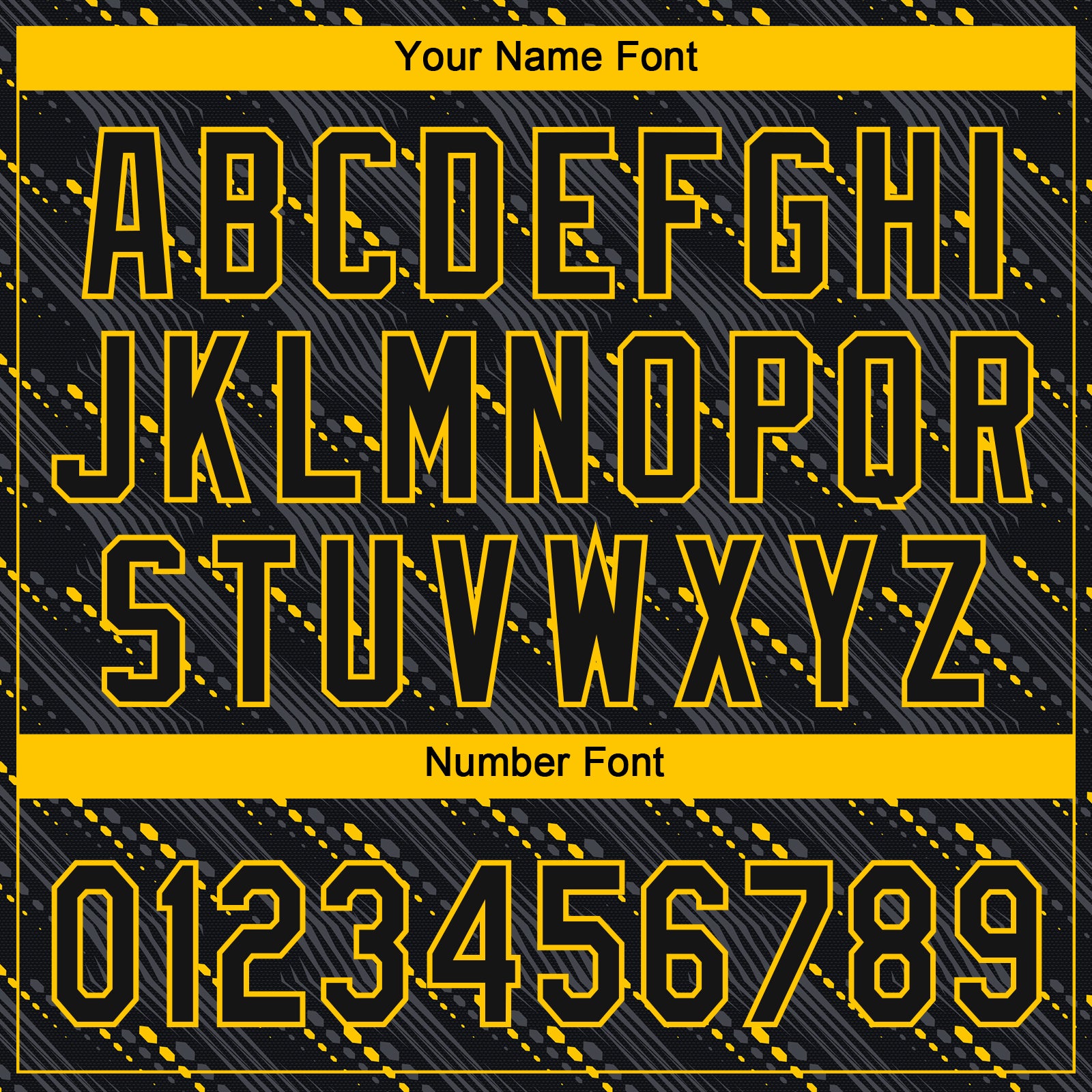 Custom Black Black-Gold 3D Pattern Two-Button Unisex Softball Jersey