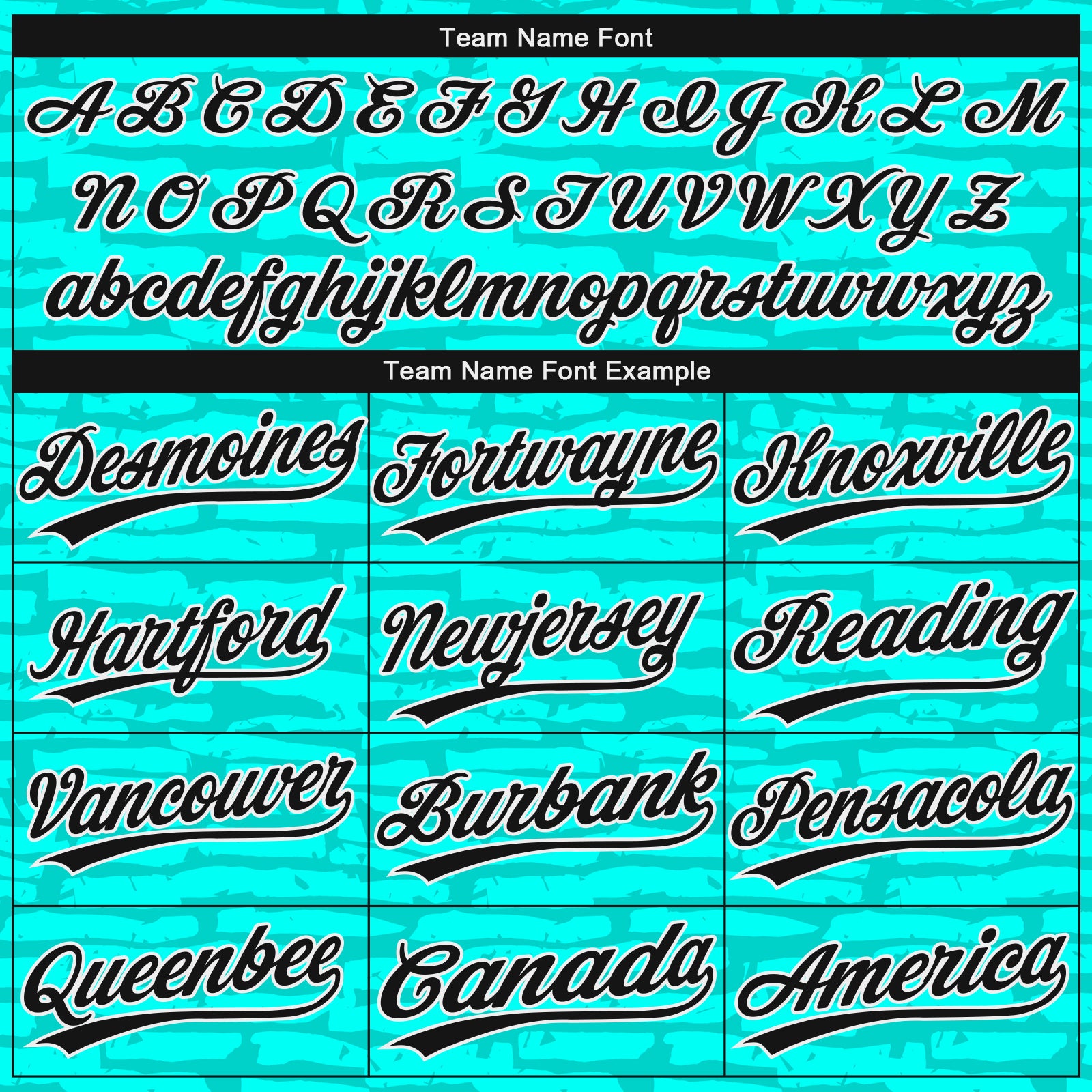 Custom Teal Black-White 3D Pattern Two-Button Unisex Softball Jersey