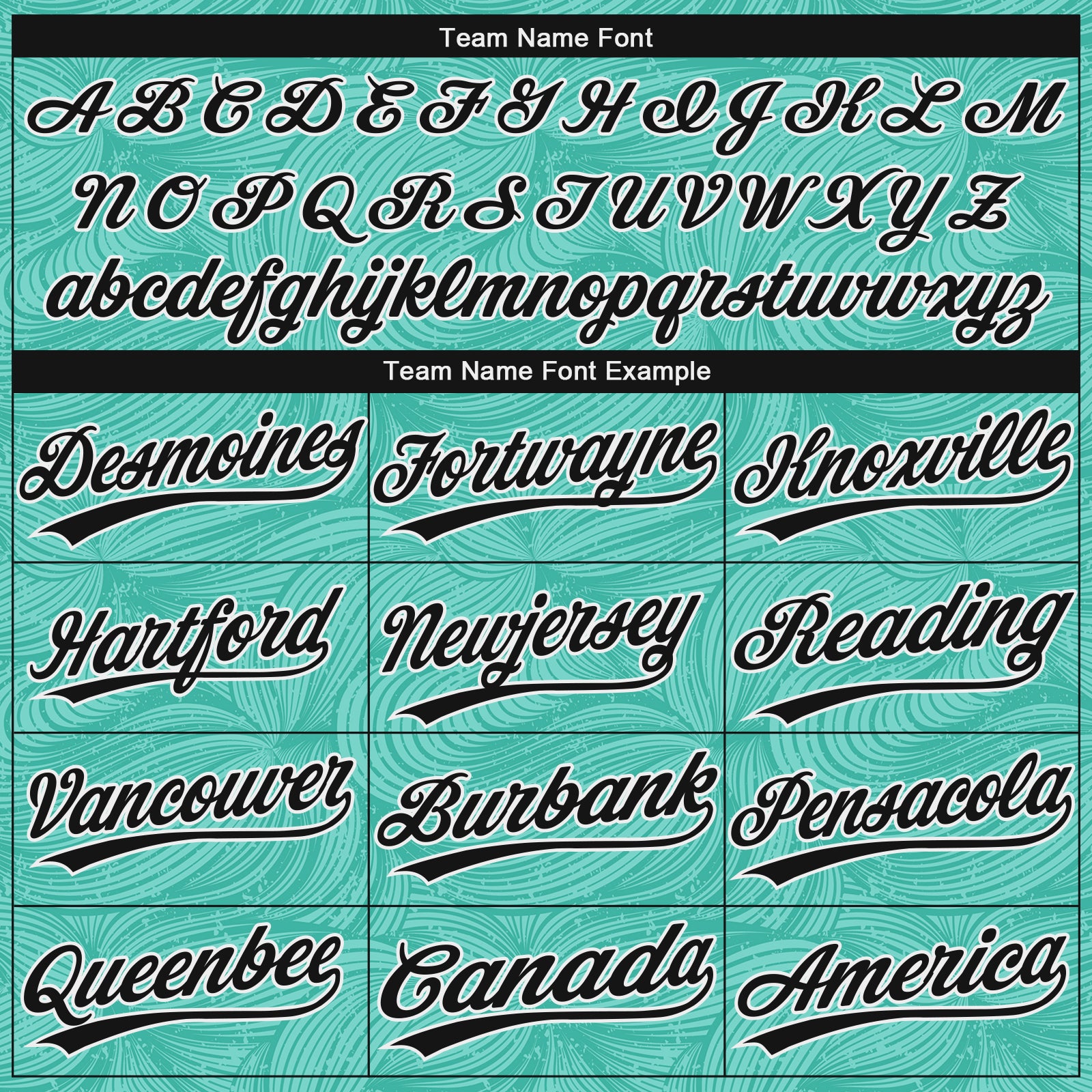 Custom Teal Black-White 3D Pattern Two-Button Unisex Softball Jersey