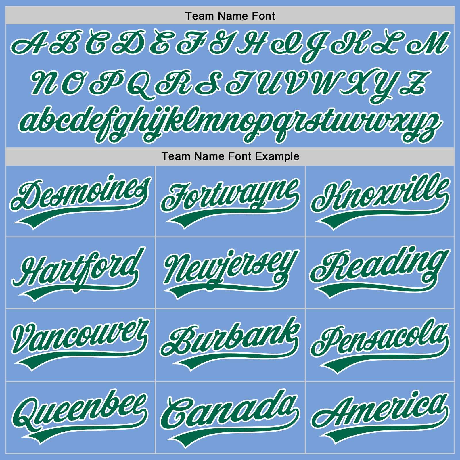 Custom Light Blue Kelly Green-White Two-Button Unisex Softball Jersey