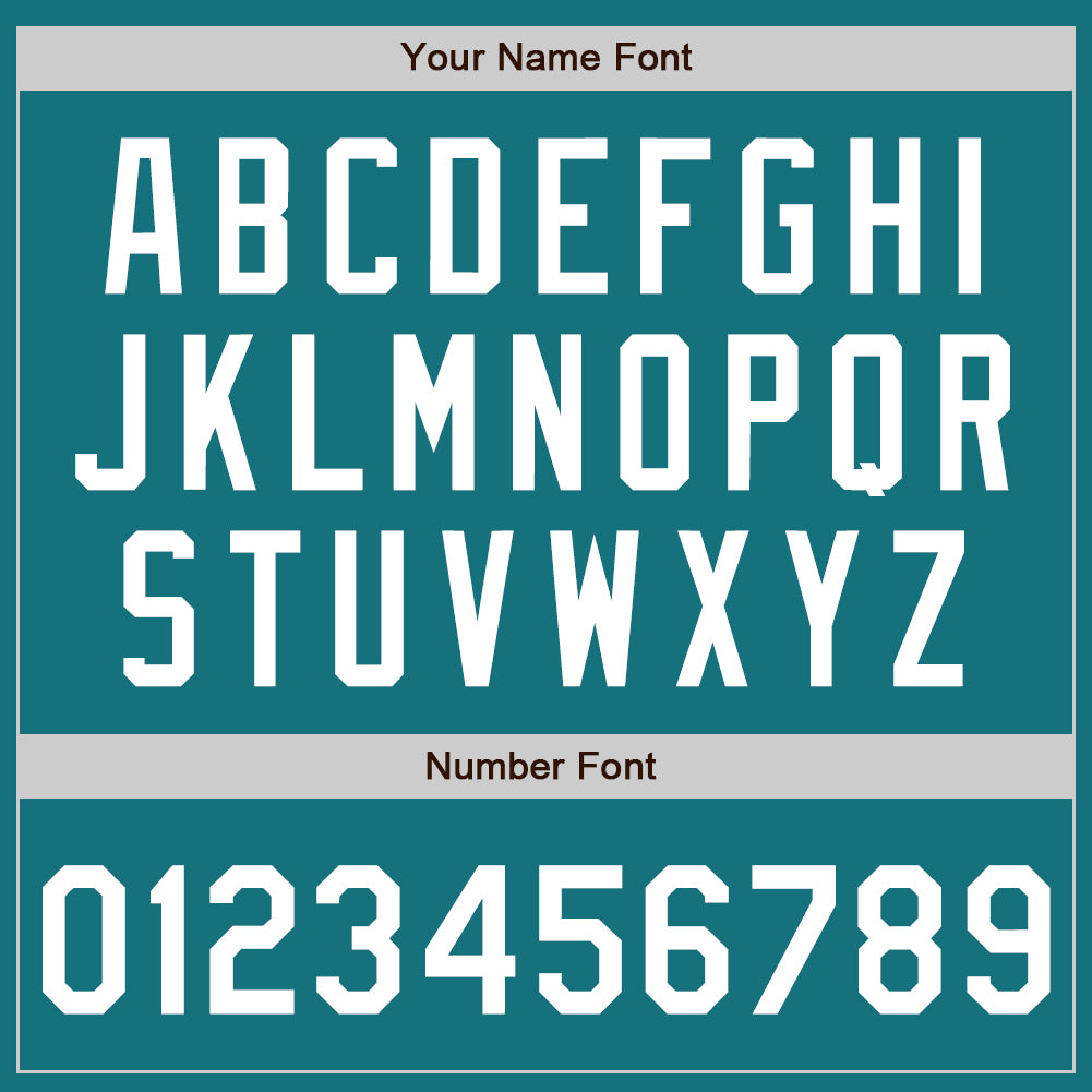 Custom Teal White Two-Button Unisex Softball Jersey