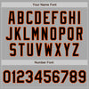 Custom Gray Black-Orange Two-Button Unisex Softball Jersey