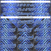 Custom Black Royal-Powder Blue 3D Pattern Two-Button Unisex Softball Jersey