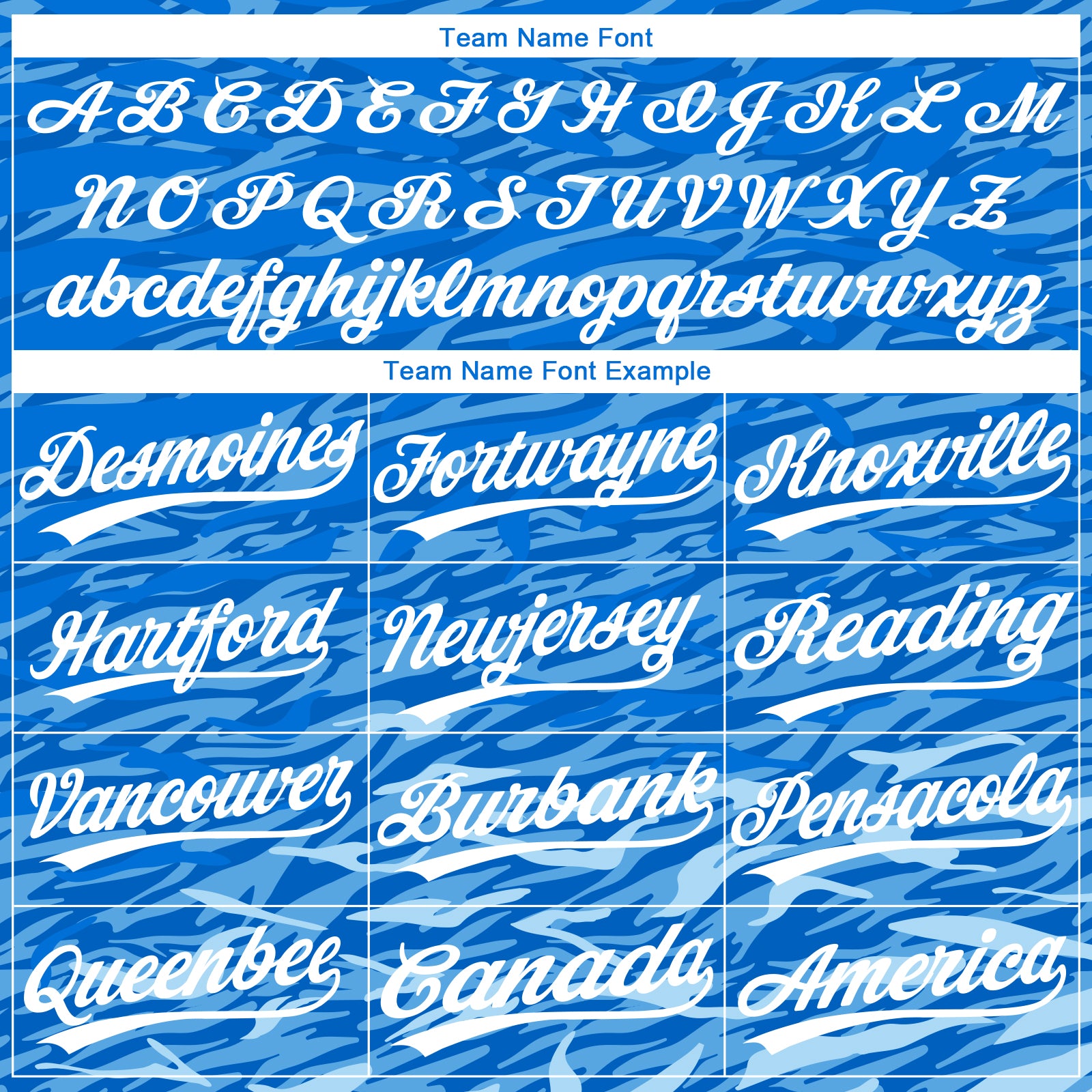 Custom Royal White-Light Blue 3D Pattern Two-Button Unisex Softball Jersey