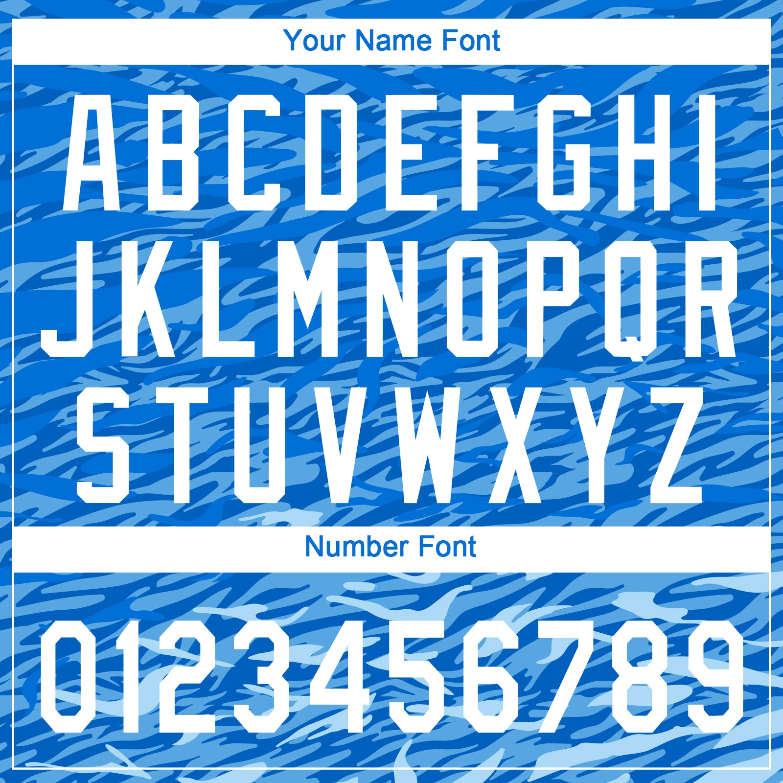 Custom Royal White-Light Blue 3D Pattern Two-Button Unisex Softball Jersey