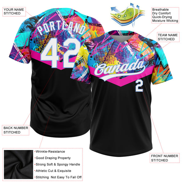 Custom Two Button Softball Jerseys  Youth Fanatics Uniforms - Monmouth, NJ