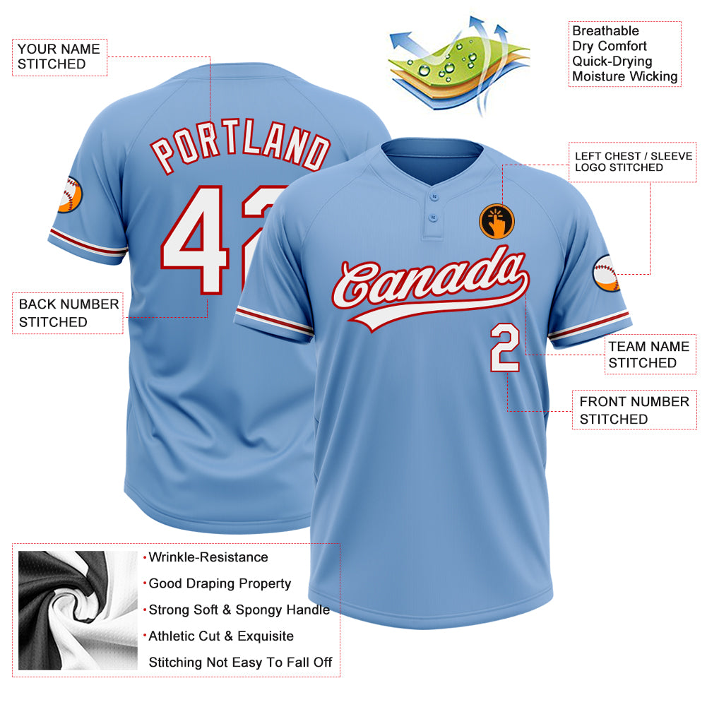The Cardinals brought back the powder blue jerseys with -- get this --  buttons!