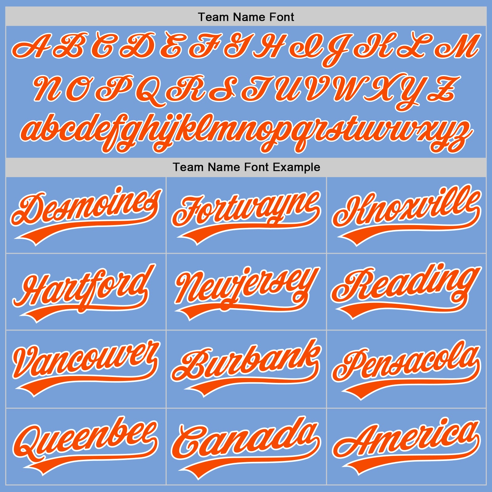 Custom Light Blue Orange-White Two-Button Unisex Softball Jersey