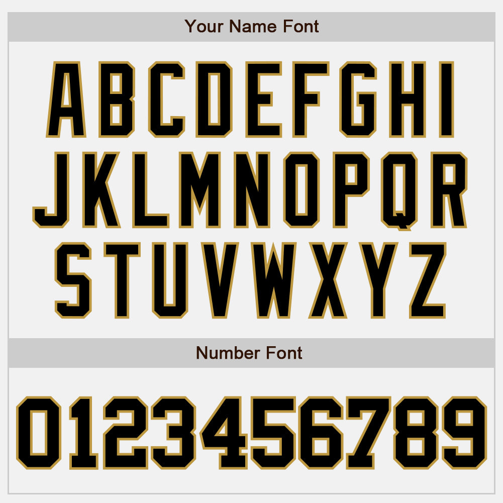 Custom White Black-Old Gold Two-Button Unisex Softball Jersey