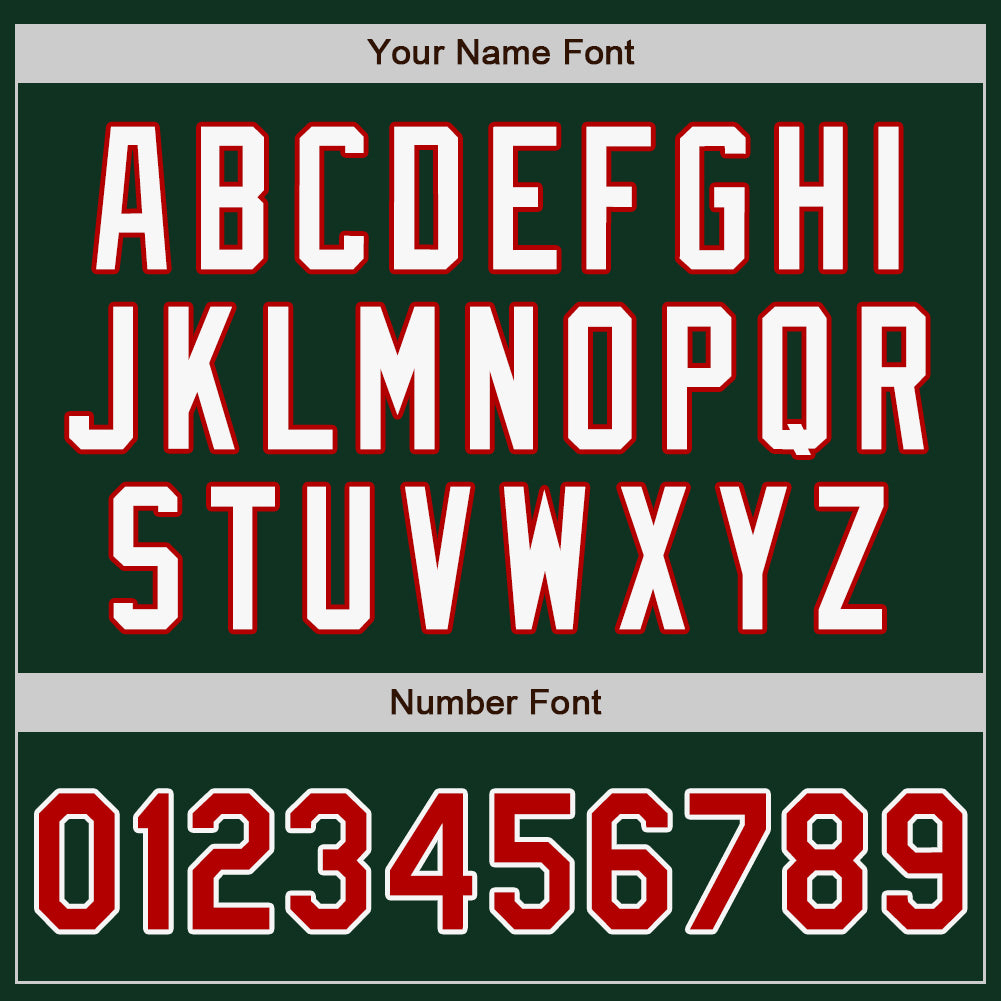 Custom Green Red-Yellow Authentic Split Fashion Baseball Jersey