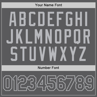 Custom Steel Gray Gray Authentic Baseball Jersey