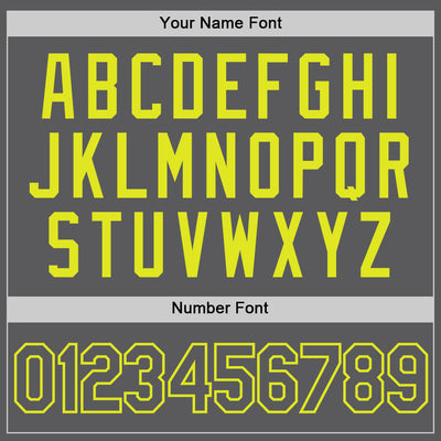 Custom Steel Gray Neon Yellow Authentic Baseball Jersey