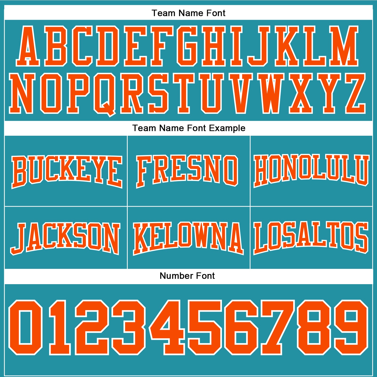 Custom Stitched Teal Orange-White Football Pullover Sweatshirt Hoodie