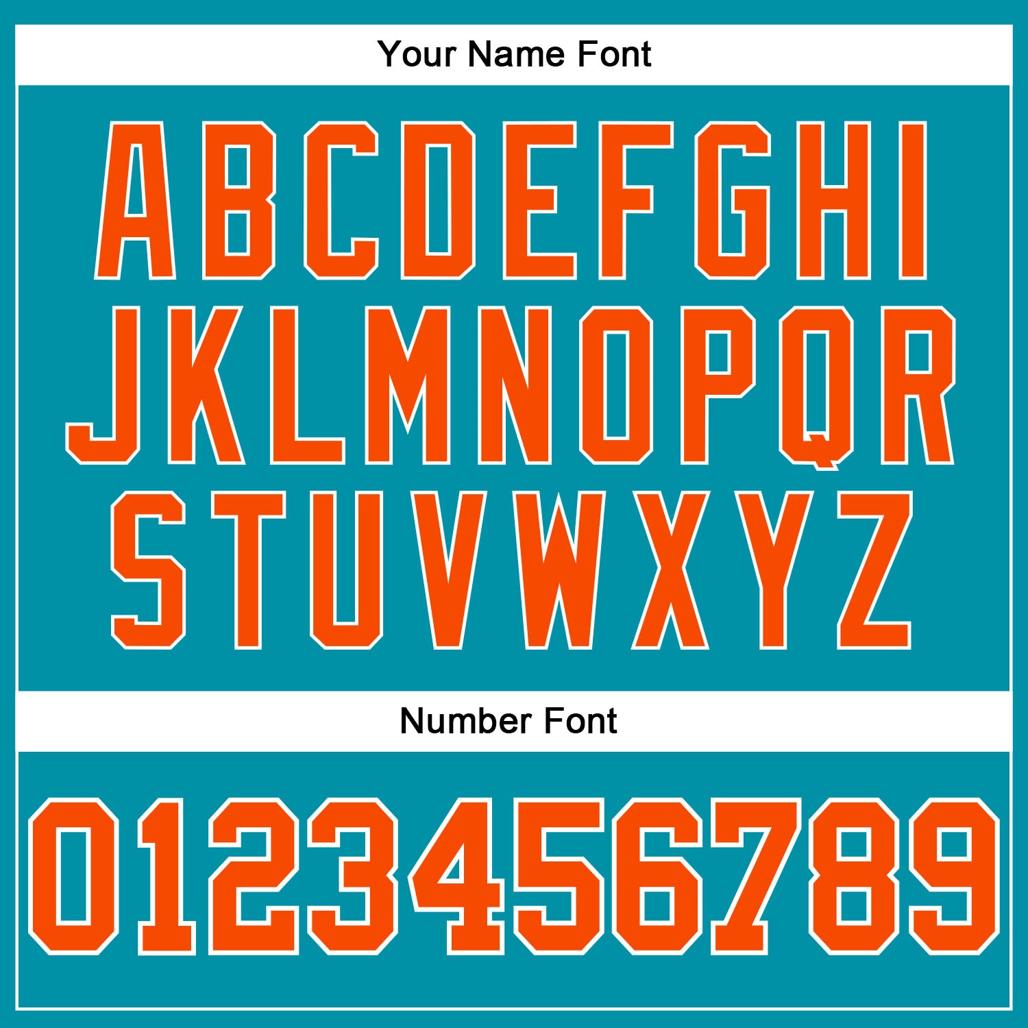 Custom Teal White Pinstripe Orange Authentic Basketball Jersey