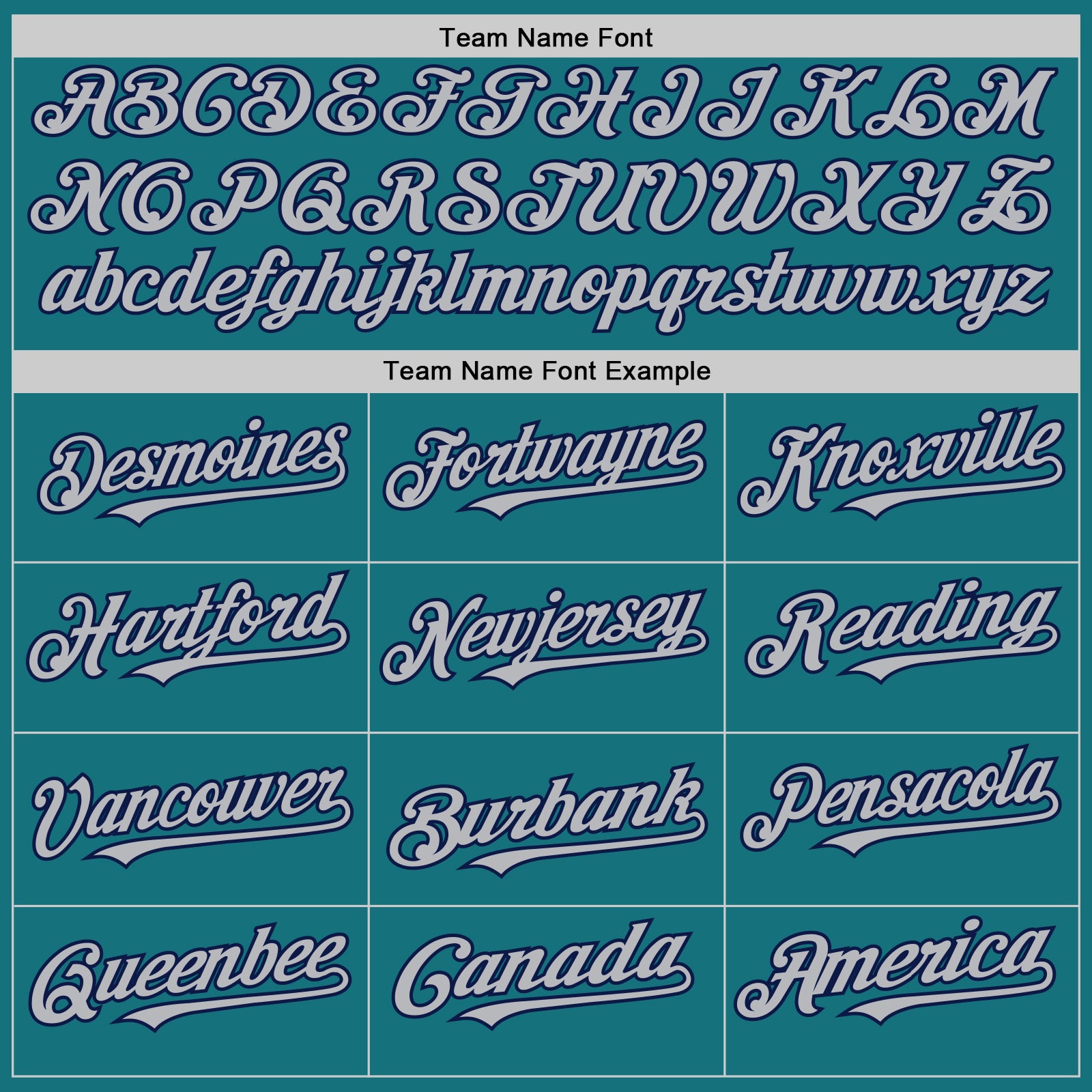 Custom Teal Gray-Navy Authentic Baseball Jersey