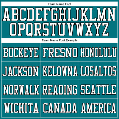 Custom Teal White Old Gold-Black Mesh Authentic Football Jersey