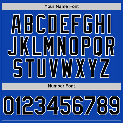 Custom Thunder Blue Black-White Authentic Baseball Jersey