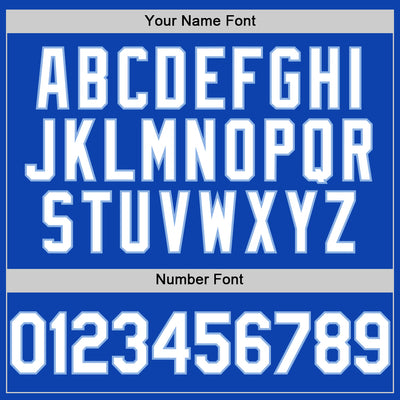 Custom Thunder Blue White-Light Blue Authentic Baseball Jersey