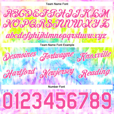 Custom Tie Dye Pink-White 3D Authentic Basketball Shorts